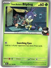 Team Rocket's Blipbug Common SV10: Destined Rivals 015/182 LP