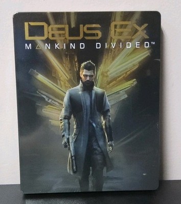 Deus Ex: Mankind Divided Steelbook W Game Xbox one Tested