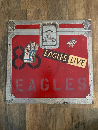 Eagles Live 1980 2X LP Gatefold Vinyl Album Asylum Records Classic Rock