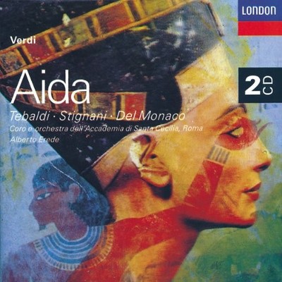GIUSEPPE VERDI ALBERTO EREDE RENATA TEBALDI - Verdi: Aida - 2 CD - SEALED/NEW