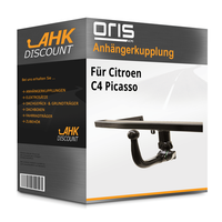 für Citroen C4 Picasso 01.2013-Jetzt Oris AnhäNgerkupplung Abnehmbar NEU