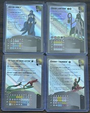 DC Heroclix Lantern Legacy Card Lot Of 4 L033, L042, L048c And L053a