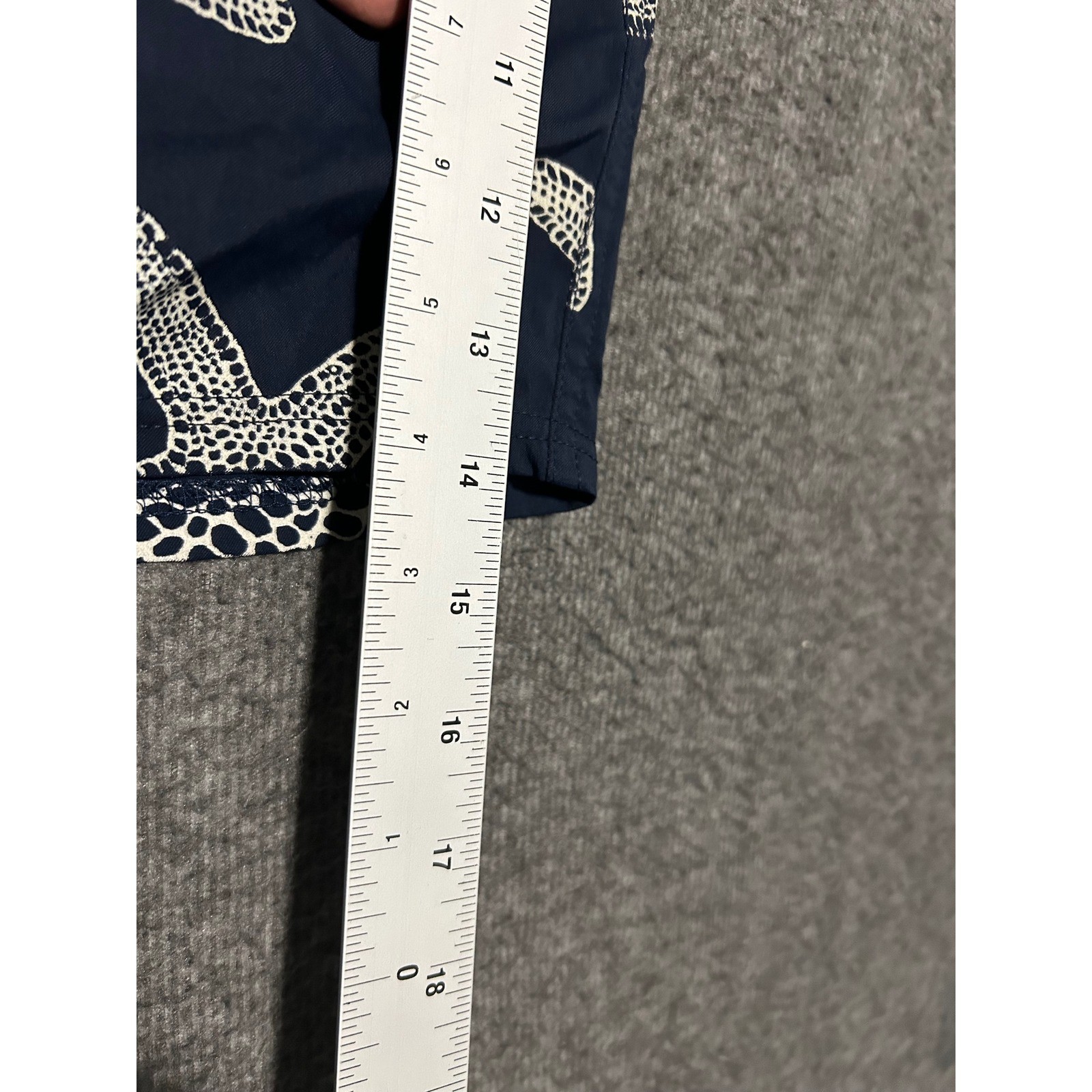 Vilbrequin swim trunks lined lightweight beach starfish blue medium