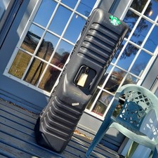 Golf Guard Deluxe Hard Travel Case Black Shell 4 Latch Handle Wheels No Key