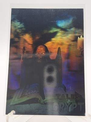 TALES FROM THE CRYPT 1993 ''CARDZ'' #H-2 HOLOGRAM cryptkeeper at the Table VINTAGE