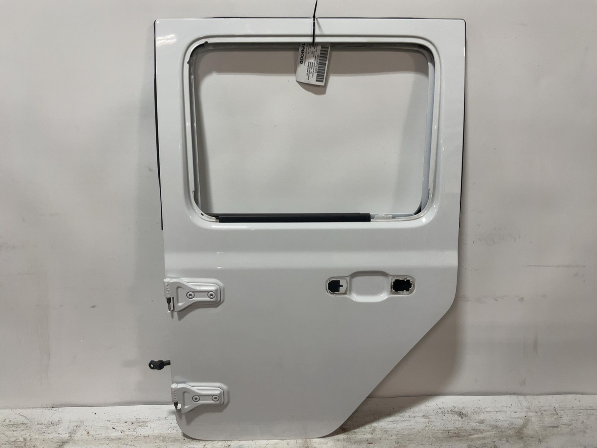 Jeep JL Wrangler OEM Driver Rear Door Shell PW7 Bright White 2020