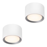 2Er Set Landon Smart Deckenleuchte Weiß | Led | IP44 | App-Steuerung