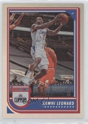 2022-23 Panini NBA Hoops Silver 61/199 Kawhi Leonard #178 md3