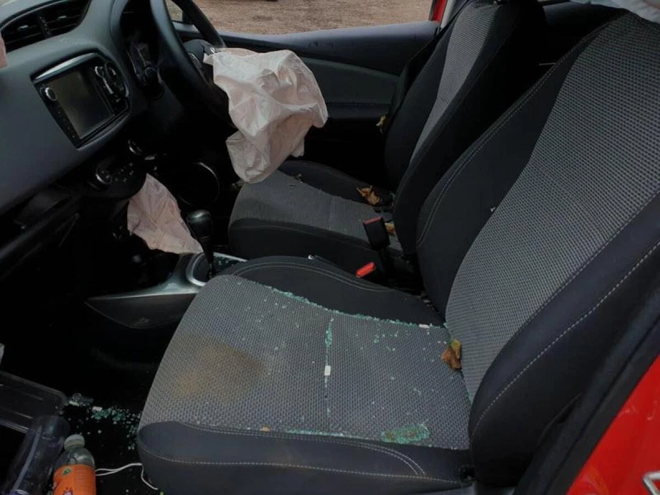 REGULADOR VENTANA TOYOTA YARIS MK3 LR 698200D300 Foto 3 de 4