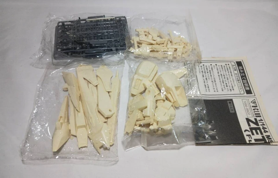 [Used] Bandai 1/144 MSZ-006 Zeta Gundam Kazumi Fujita Resin Garage Kit B-CLUB - Image 3 of 4