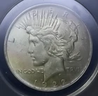 1922 $1 PEACE SILVER DOLLAR MS61