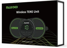 Wireless TENS Unit - 8 Mode 19 Intensity with Screen Display Portable Tens Unit