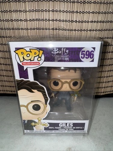 Funko Pop! Vinyl: Buffy the Vampire Slayer Rupert Giles #596 Figure W/Protector