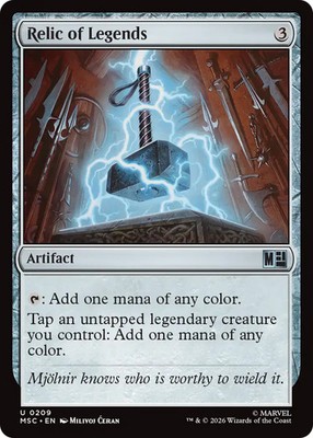 MTG Relic of Legends [Marvel Super Heroes Commander] Near Mint Magic