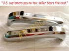 FOR NISSAN DATSUN 521 620 1300 1500 PICKUP TRUCK STEEL REAR BUMPER CHROME RUBBER