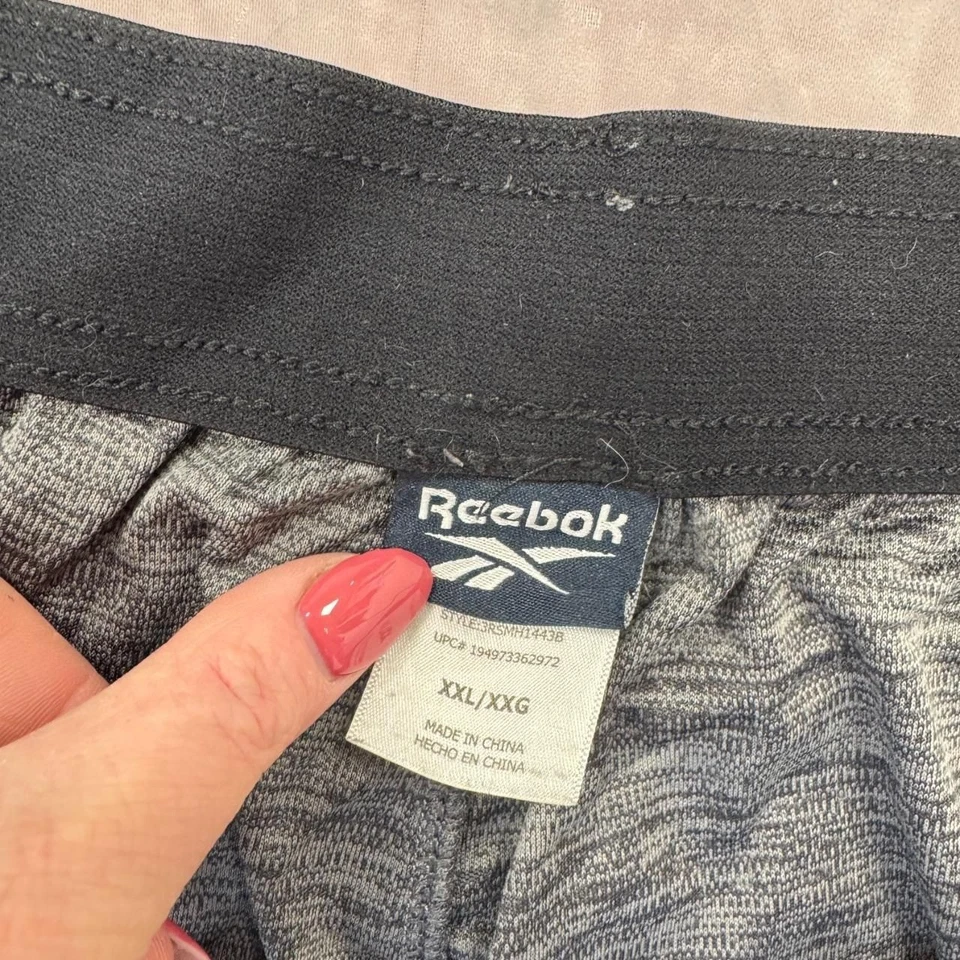 Pantalones Cortos Deportivos Reebok con Logo Para Hombre 2XL Foto 4 de 4