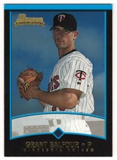 2001 BOWMAN DRAFT PICKS & PROSPECTS #17 GRANT BALFOUR RC C MINNESOTA TWINS