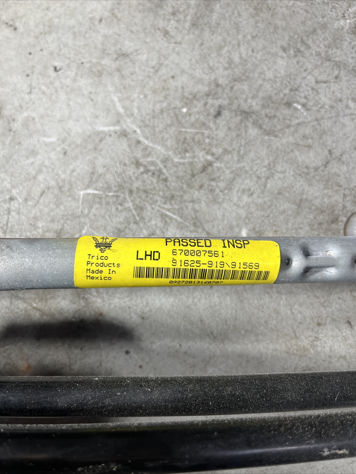 WINDSHIELD WIPER TRANSMISSION Maserati Quattropo 2014 14 670007561 1093266
