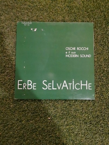 Oscar Rocchi e il suo Modern Sound Erbe Selvatiche vinyl Re. RARE It. Library LP