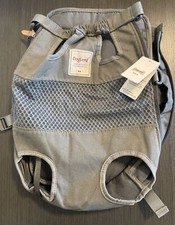 Doglemi Dog Pet Carrier Backpack Legs Out Front Adjustable 16"x13" Canvas NEW