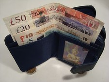 Genuine Leather Ladies Purse Wallet Credit Card Holder All in One RFID Protected