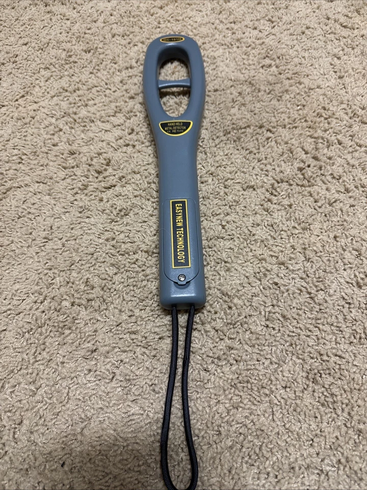 Detector de metales portátil GC-101H 9V batería profesional control de seguridad pitido EE. UU. Foto 2 de 2