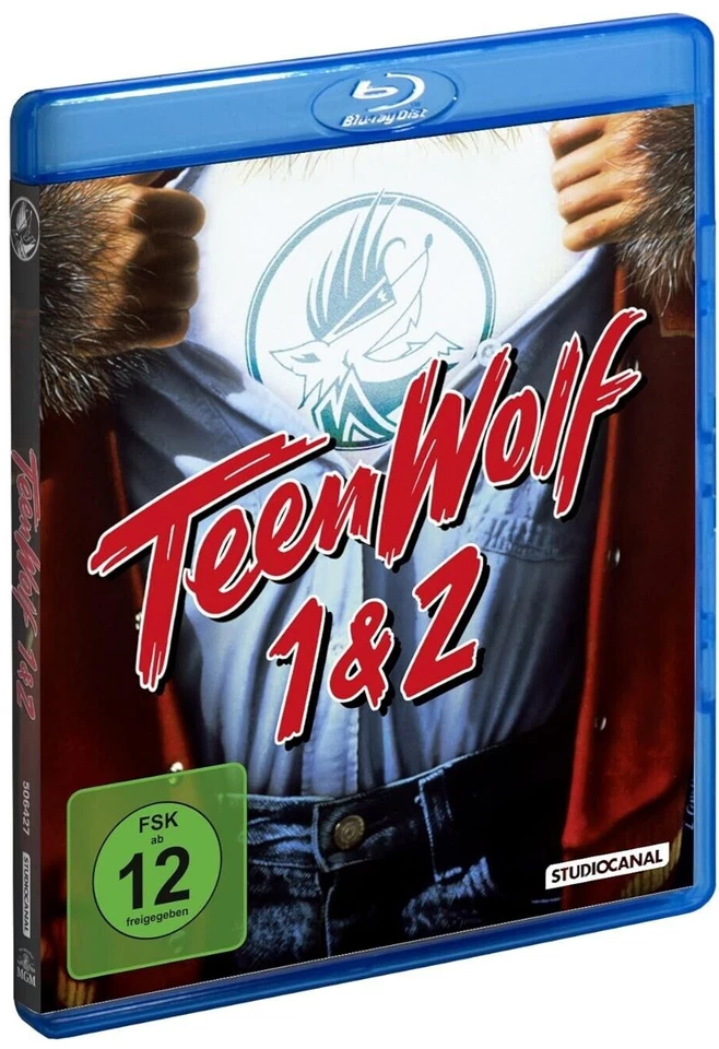Teen Wolf - Teil: 1+2 (1985 / 87)[Blu-ray/NEU/OVP] Michael J. Fox, James Hampton - Bild 1 von 3