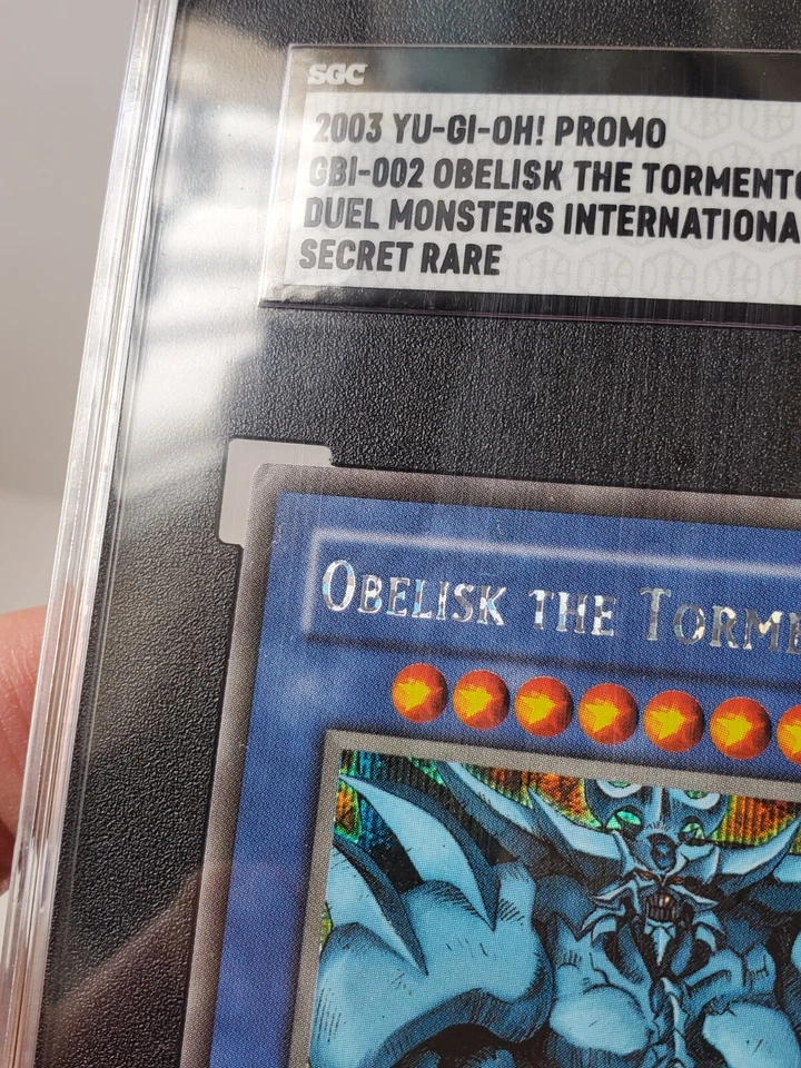 Obelisk the Tormentor GBI Promo Yu-Gi-Oh 2003 SGC 8.5 - Image 4 of 4