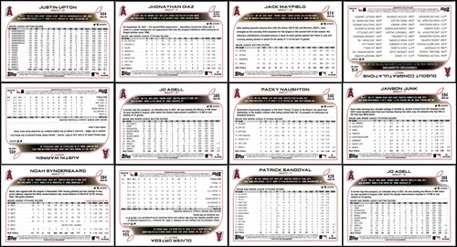 2022 Topps Los Angeles Angels (136) Card Lot - FINAL OFFER – BUY BEFORE OTHERS! - Picture 15 of 24