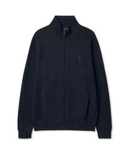 Genuine Polo Ralph Lauren Full Zip Cotton Sweater - Navy