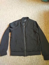 Golddigga Lightweight Black Jacket Great For Warmer Days Nice Feel Woman Size 12