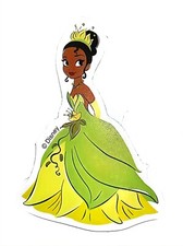 Disney Princesses The Princess And The Frog TIANA Water Resistant Sticker