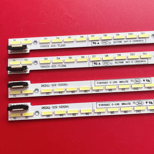 LED Strips For 65PFL5W40/T3 L65E5690A-3D L65E5700A L65X2 V650D1-KS2-TLEM1/TREM1 - Picture 2 of 8
