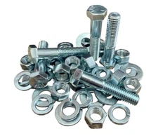 2,510 piece Grade 5 Bolts Hex Bolts, Nuts & Washers Assortment Fasteners Only