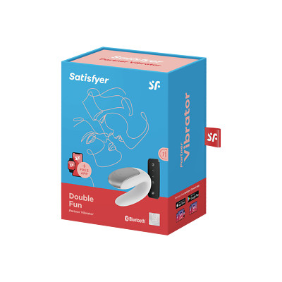 Satisfyer 'Double Fun Connect App' mit App und Fernbedienung (9,5cm)