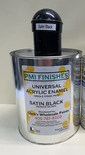 Satin Black Gallon Single Stage ACRYLIC ENAMEL Car Auto Paint