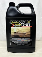 2-Cycle Outboard Motor Oil Synthetic Blend Premium Gallon Starbrite