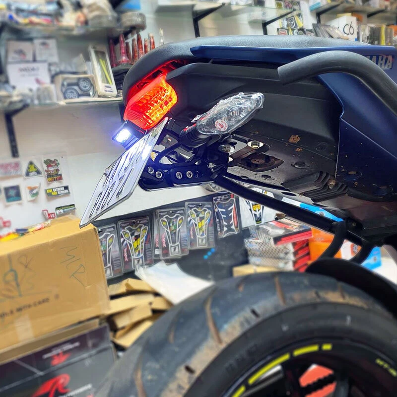 Fender Eliminator License Plate Holder Kit for 13-24 KTM Duke RC 125 200 250 390 Foto 3 de 4