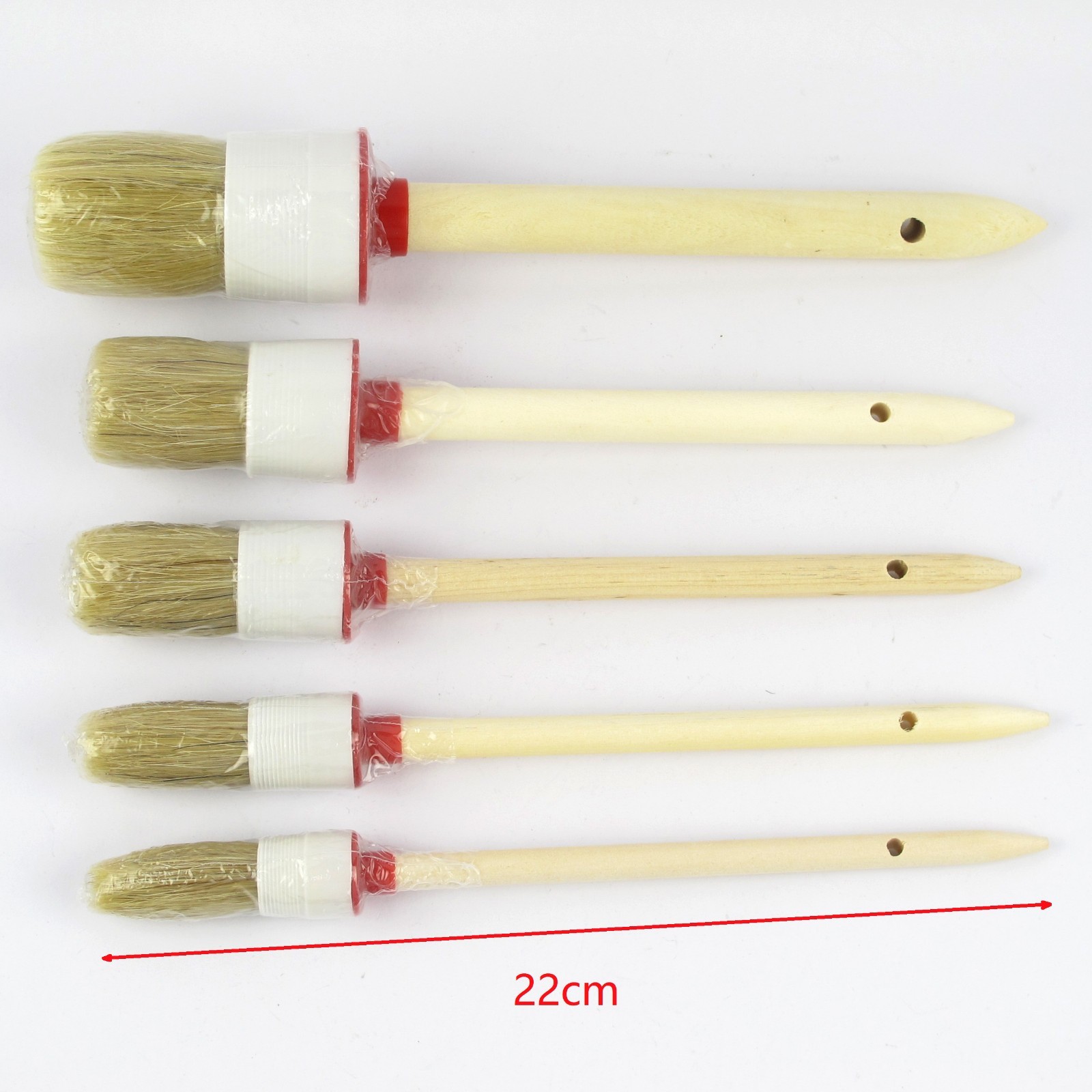 5pcs Car Detail Brush Wash Auto Detailing Cleaning Kit Engine Wheel