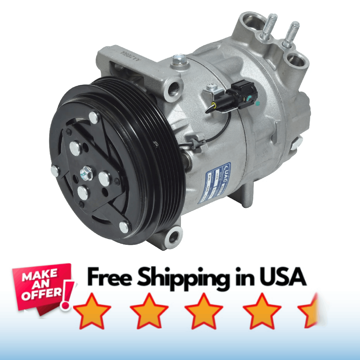 Compressor A/C Fit INFINITI I35 2002-2004, Nissan Maxima 2002-2003