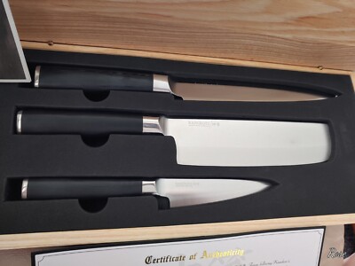Kamikoto KANPEKI Knife Set Professional Collectible Box NEW Certificate !!