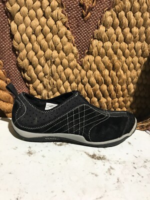 Merrell 0511 Lorelei Black Zip Up Womens Sneakers Shoes Size