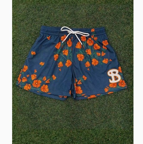 Bucketsquad Shorts Men Mesh Quick-Drying Summer Baggy Quarter Basketball Pants - Picture 51 of 60