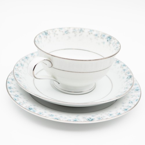 2-sets cups ,saucers & plates vintage noritake Japan 6722 Kathleen . replacement - Picture 3 of 16