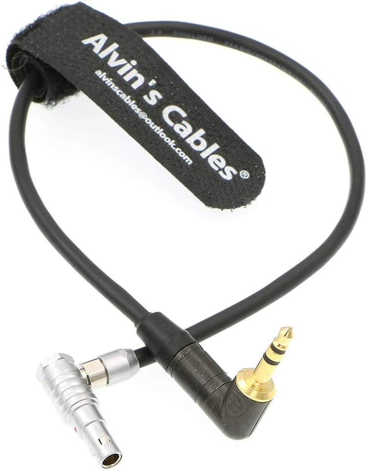 UK Stock 5 Pin Right Angle to Right Angle 3.5mm TRS Audio Cable for Z CAM E2 - Image 4 of 4