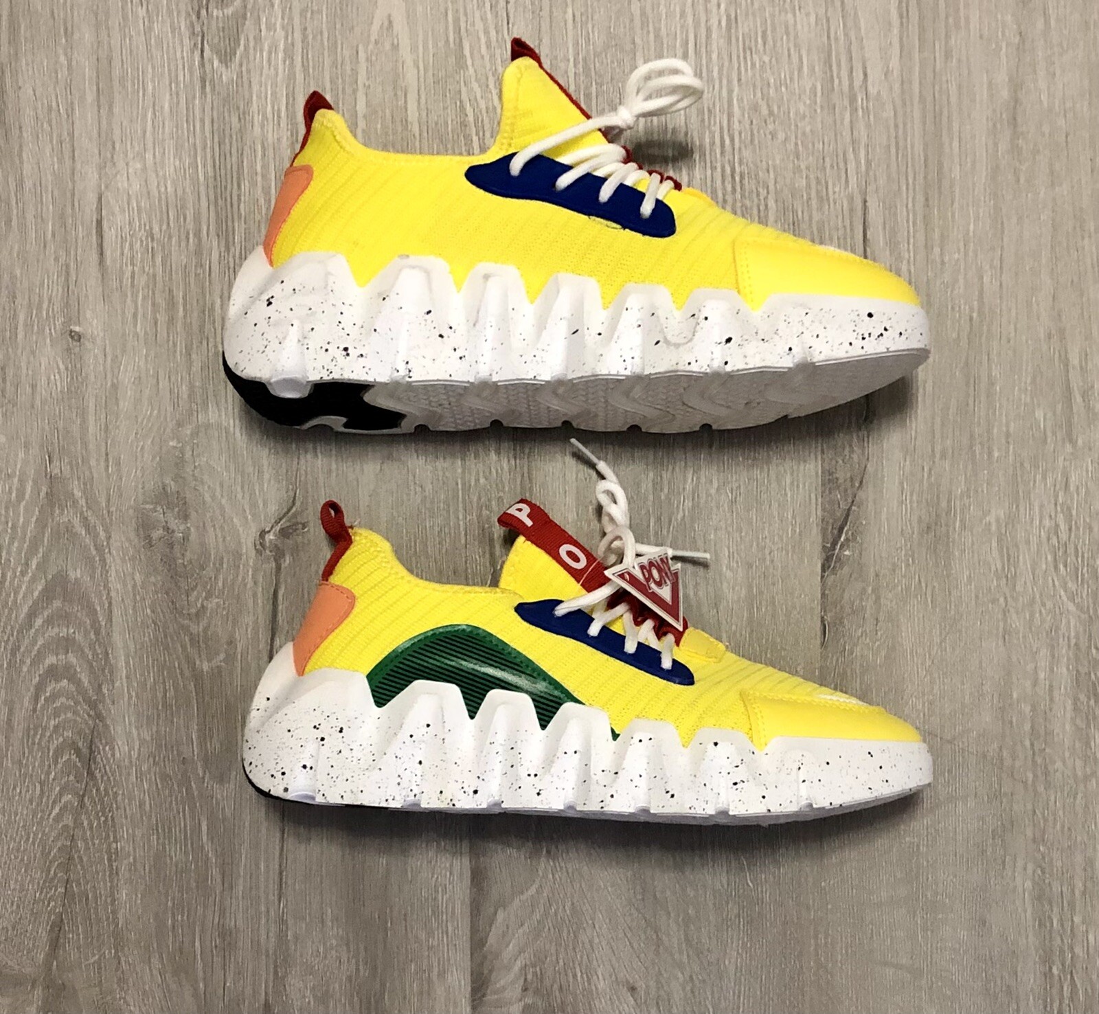 Sneakers Zig Tech Athletic Fashion di Pony Donna US 9 Nuove con etichette