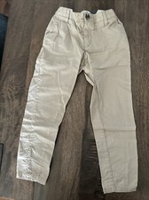 H M Youth Boys Brown Khaki Pants 5-6Y