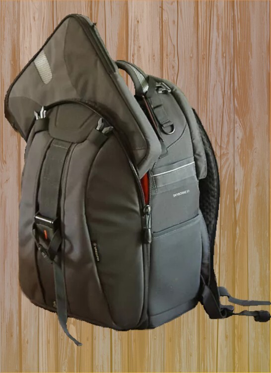 Sac à dos pour appareil photo reflex hybride et objectifs étanche