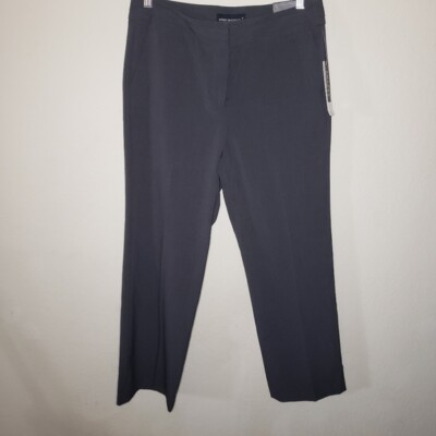New Sharagano Amanda Women's Size 10P Pants Short Length Gray (B9)