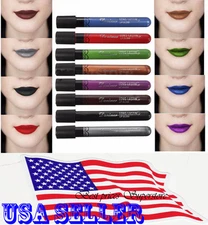 Long Lasting Gothic Lip Liquid Pencil Matte Lipstick Makeup Lip Gloss Wholesale